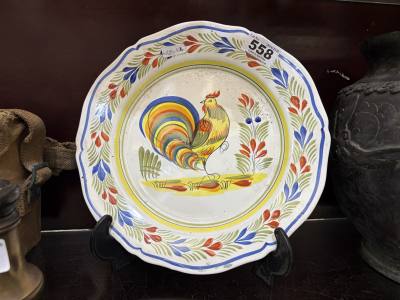 QUIMPER WARE PLATE