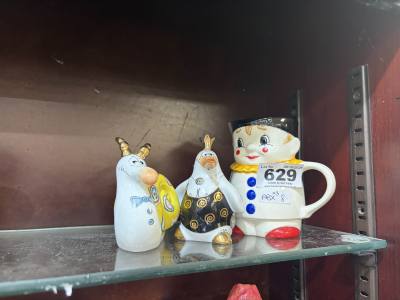 3 X GOEBEL CHARACTERS 