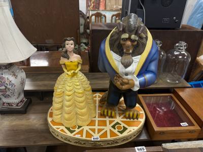 BEAUTY + THE BEAST FIGURES (DAM)