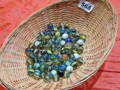 BOX OF MARBLES