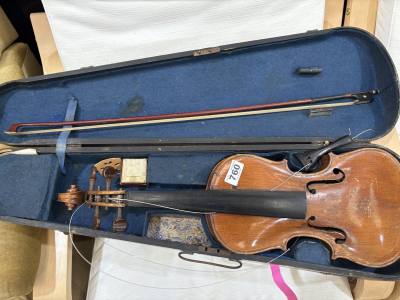 CASED VIOLIN