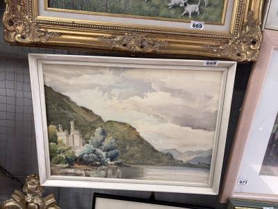 DONALD MCPHERSON WATERCOLOUR