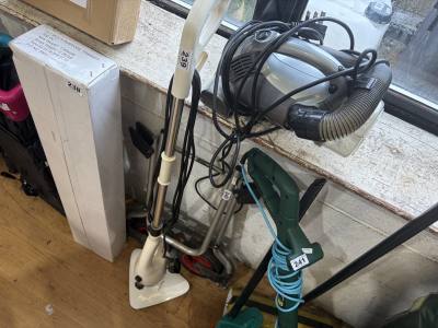 ELECTRIC FLOOR STEAMER + VACUUM