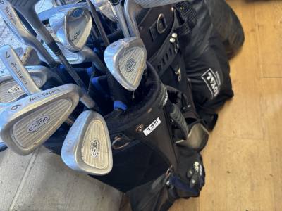 GOLF BAG + CLUBS
