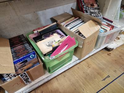 4 X BOXES OF BOOKS