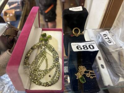 LOT OF DRESS JEWELLERY