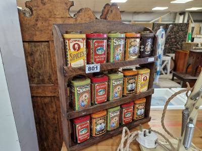 ORNATE SPICE RACK