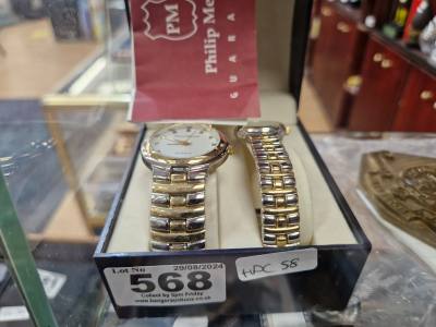 PHILIP MERCIER WATCH SET