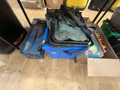 FISHING BOX + 2 X FOLD UP SEATS