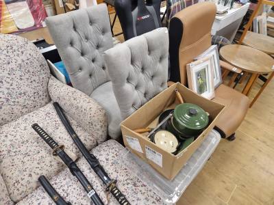 2 DINING CHAIRS