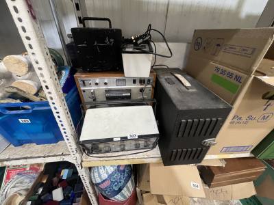 4 X PIECES OF VINTAGE SOUND EQUIPMENT