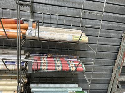 SHELVES + LOT OF WALLPAPER