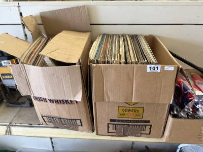2 X BOXES OF RECORDS