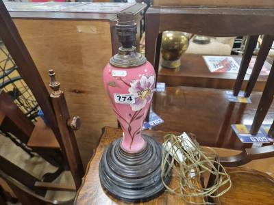 CONVERTED OIL LAMP (REWIRE)