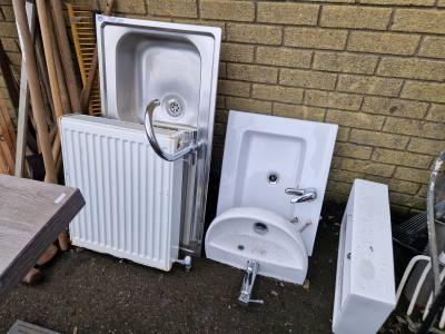 4 X SINKS + RADIATOR