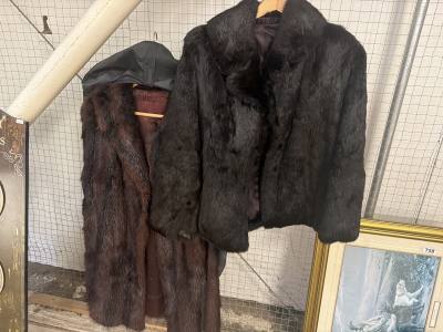2 X FUR COATS