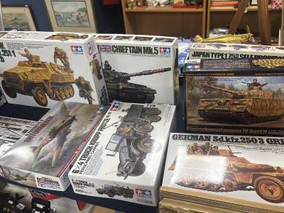 COLLECTION OF TAMIYA MILITARY MODELS
