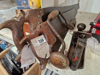 LOT OF ANTIQUE TOOLS