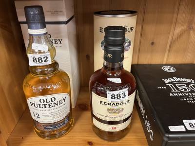 BOTTLE OF EDRADOUR WHISKEY 