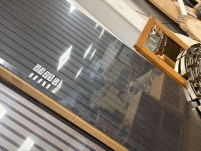 4 X BLACK OAK COMPOSITE WALL PANELS