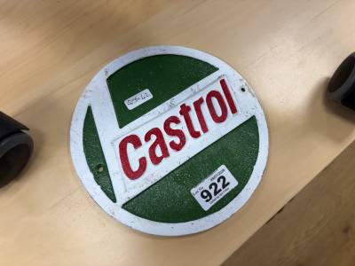 CASTROL CAST SIGN