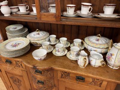 PEARLISED DINNER SERVICE  