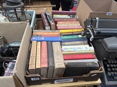 BOX OF COLLECTORS BOOKS