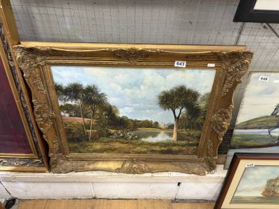 WILLIAM YEAMAN OIL ON CANVAS