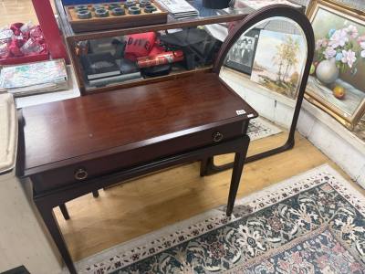 STAG HALL TABLE + MIRROR