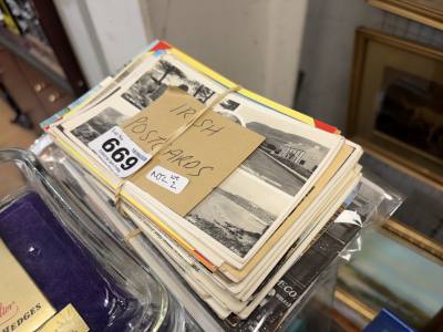 LOT OF IRISH POSTCARDS
