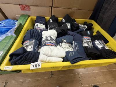 BOX OF NEW SOCKS