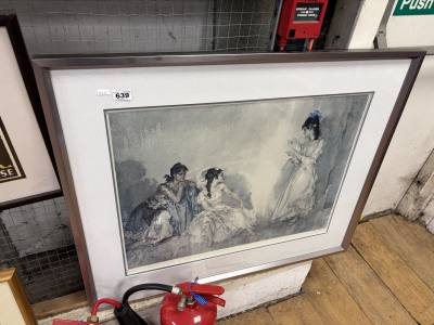 SIGNED RUSSELL FLINT PRINT