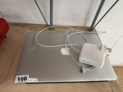APPLE MACBOOK + CHARGER (FAILED)