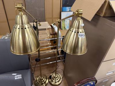 PAIR OF DOWN LIGHTS