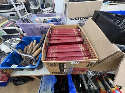 BOX OF ENCYCLOPEDIAS