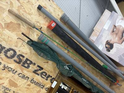 LOT OF FLY FISHING RODS