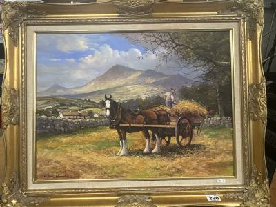 WILLIAM YEAMAN OIL ON CANVAS