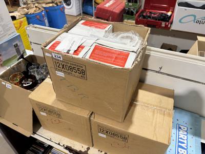3 X BOXES OF TIE BACKS