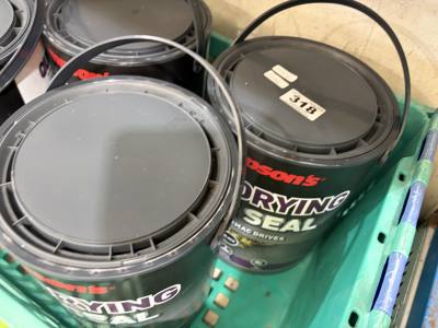 2 X THOMPSONS DRIVE SEAL PAINT