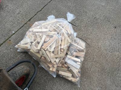 3 X BAGS OF WOOD BLOCKS