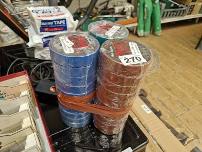 3 X ROLLS OF PVC TAPE