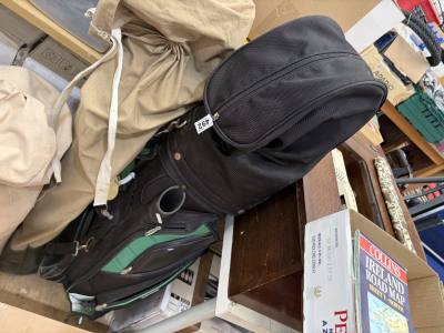 GOLF BAG + CLUBS