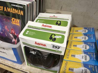 3 X HEADPHONES