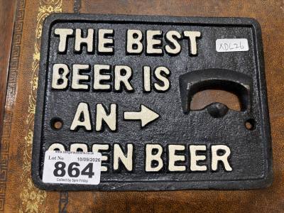 CAST BEER OPENER