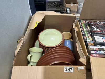 BOX OF DENBY