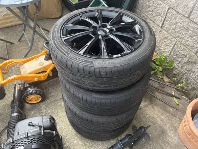 4 X DEZENT ALLOYS 18"