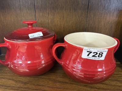2 X LE CREUSET POTS