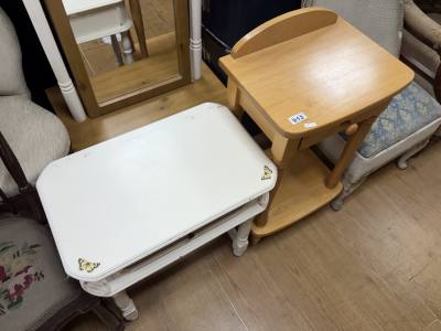 2 X SIDE TABLES