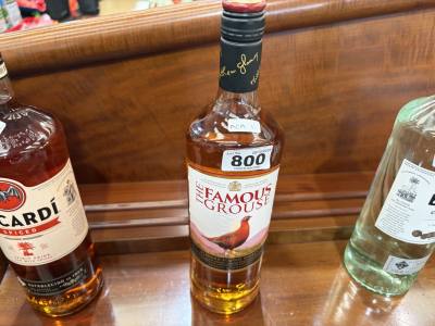 FAMOUS GROUSE BOTTLE