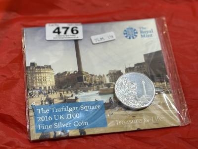 FINE SILVER 100 COIN